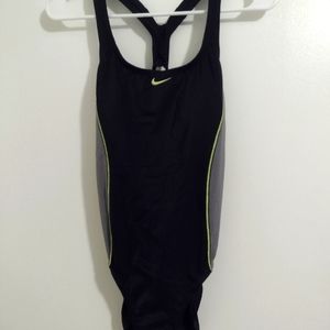 Nike LG sport black and gray swimsuit 👙